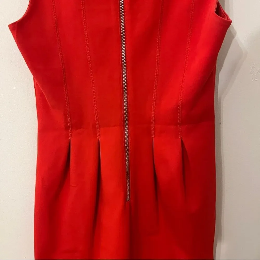 J. Crew red dress size 6 - Picture 3 of 11